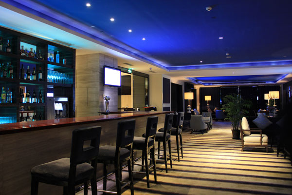 Sheshan Sofitel Blue Bar welcomes visitors