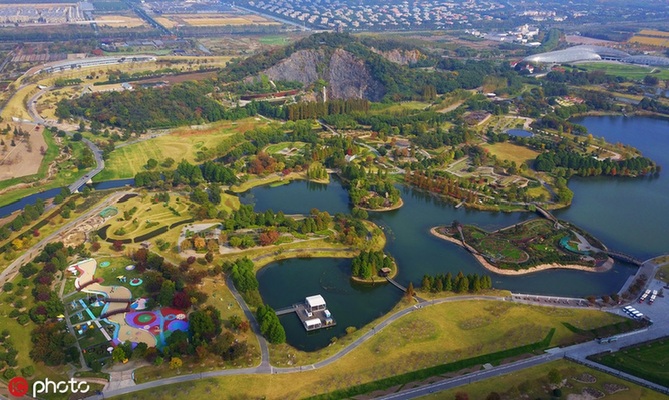 Aerial views of Sheshan