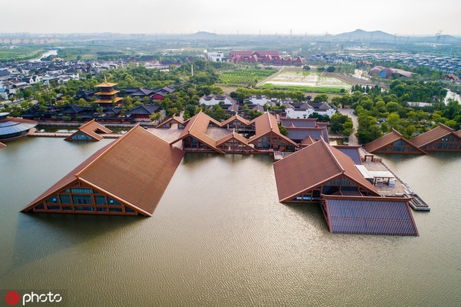 Aerial views of Sheshan