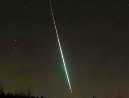 Perseid meteor shower putting on a show in Sheshan sky