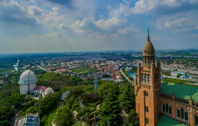 Aerial views of Sheshan