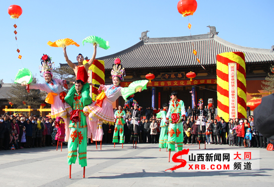 Datong Culture Fair puts on an excellent performance during Spring Festival