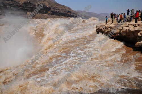 China: Hukou Waterfall of Yellow River in Shanxi