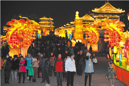 Datong Lantern Festival comes to an end