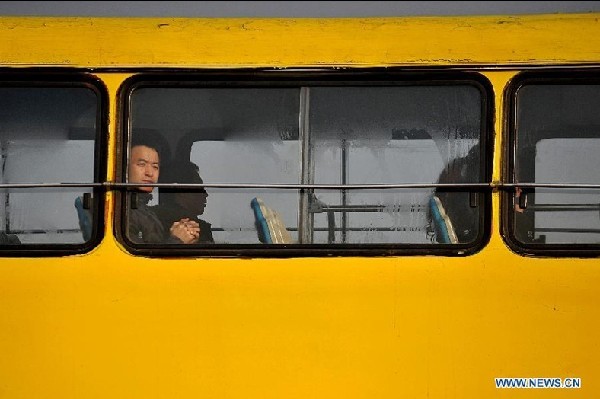 Cold weather hits China's Shanxi