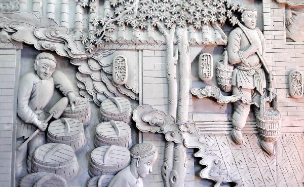 Qingxu Brick Carving, an intangible cultural heritage