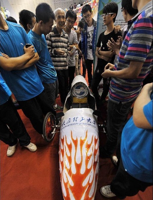 2013 creativity fair opens in Taiyuan University of Technology