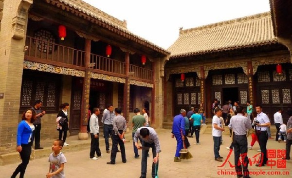 Courtyard of Family Zhang in Guxian county, Shanxi