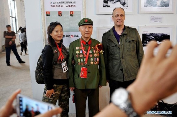 Korean war veterans attend photo festival in N. China