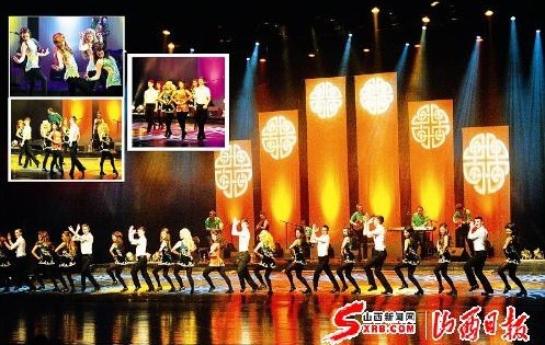 'Legends of the Celts' performance in Shanxi Grand Theater<BR>