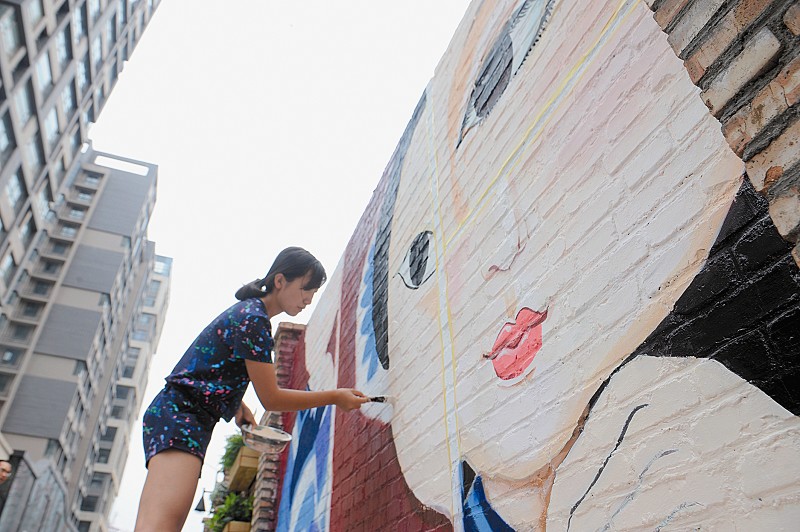 Taiyuan to have 280-meter graffiti-painted wall