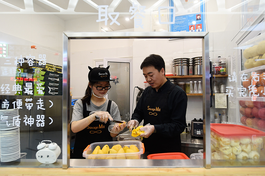 Man aims to provide freshest ice cream possible