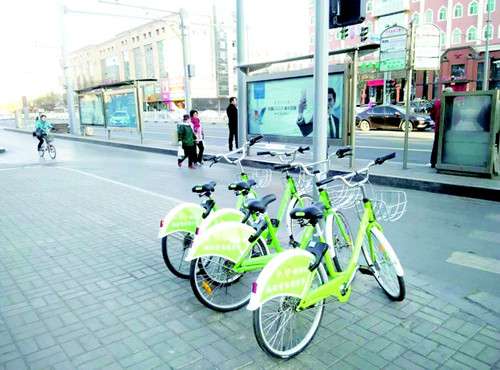 Bike-sharing service a big success in Taiyuan