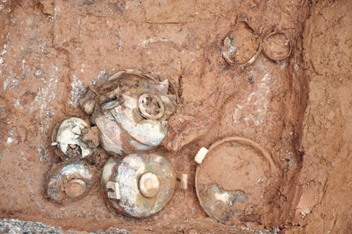 Ancient relics unearthed in Shanxi