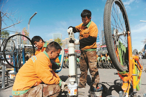 Inventions facilitate bike repairs