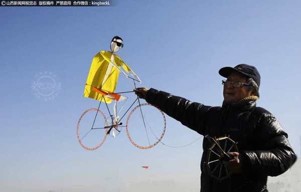 Kite festival kicks off in North China