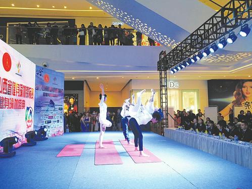 Yoga championship promote mass fitness in Taiyuan