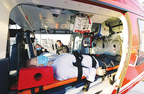 Shanxi starts emergency air rescue service