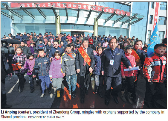Zhendong nurtures farmers in Shanxi