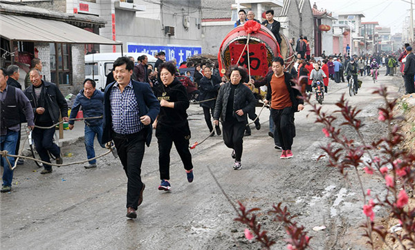 War drum activity held in Xiangfen