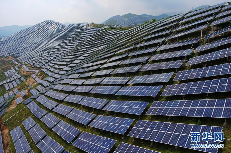 Ruicheng county builds photovoltaic base