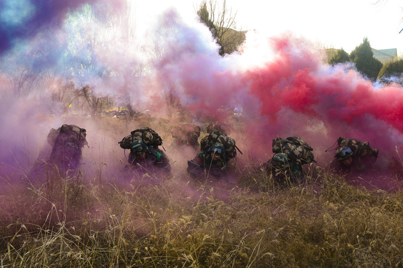 Armed police training underway in Shanxi