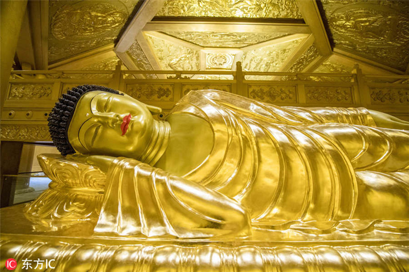 Buddhism Pure Copper Palace shines bright again