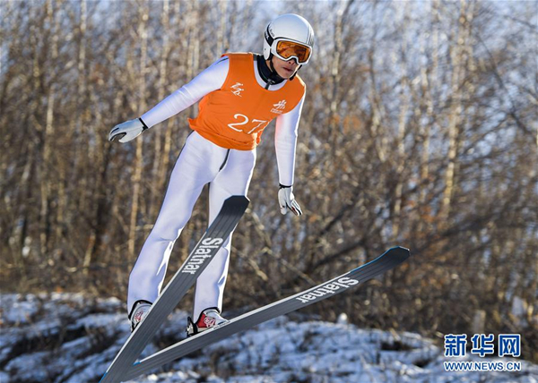 Taiyuan man crowned champion of individual Nordic combined