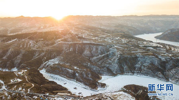 Snow hits Laoniu Bay