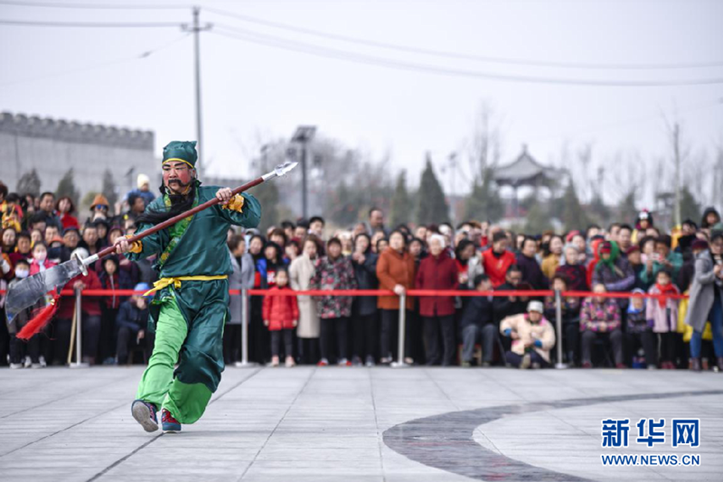 Shehuo welcomes Lantern Festival in Yuncheng