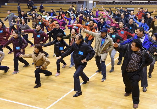 Sports meeting staged in Shanxi University