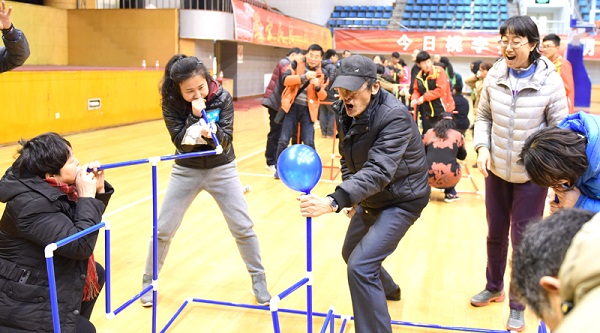 Sports meeting staged in Shanxi University