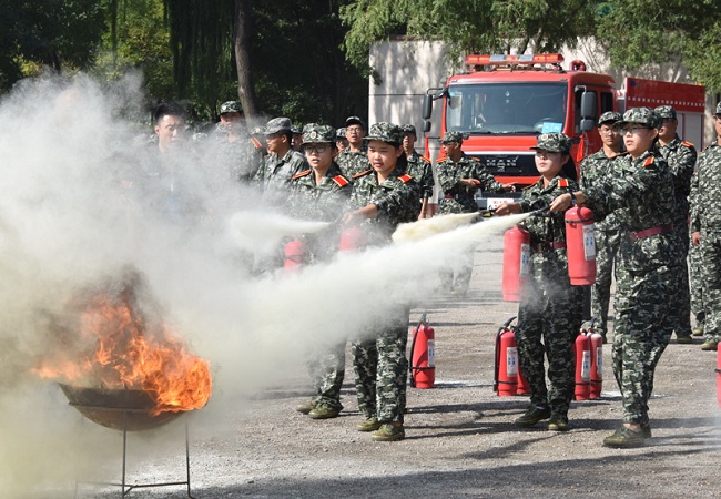 SXU holds firefighting exercise