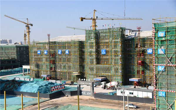 Catch a glimpse of the construction at Dongshan campus