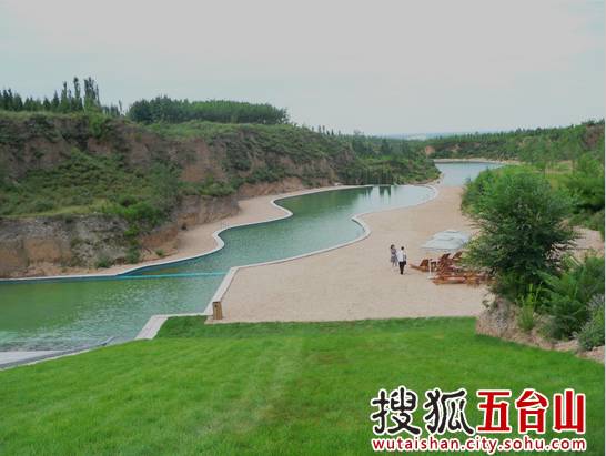 Mount Wutai's new ecology park and hot spring