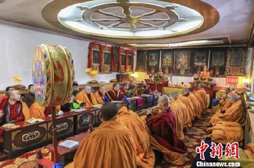 Pusading Temple holds Spring Festival ceremony