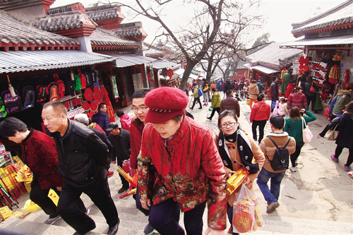 Tai'an's travel market boost during Spring Festival