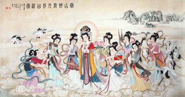 Taoist temples and music on Mount Tai