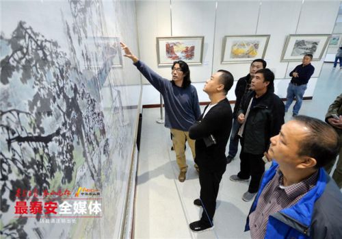 Liu Baochun art exhibition opens in Tai'an