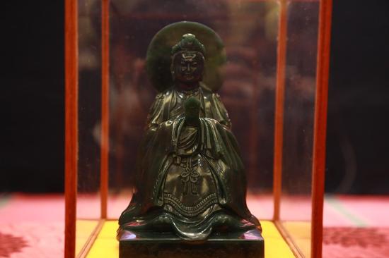 Standard image of Taoist god unveiled in Tai'an