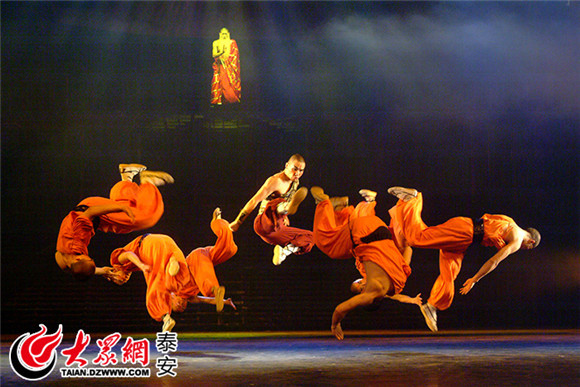 Large-scale kung fu stage play to hit Tai'an