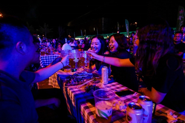 Beer festival dazzles Tai'an