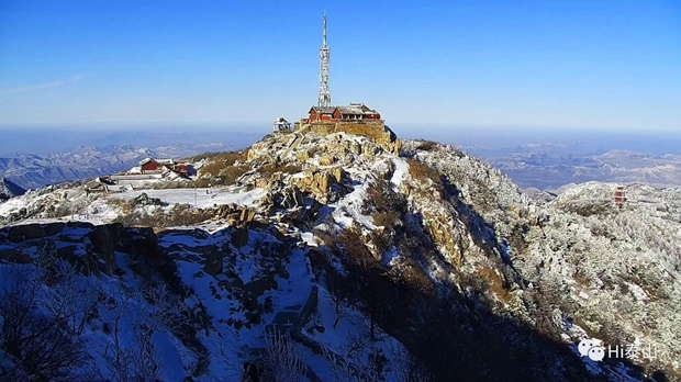 Charming Tai'an after snow