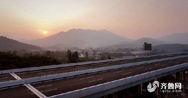 Jinan-Tai'an Expressway captured in photos
