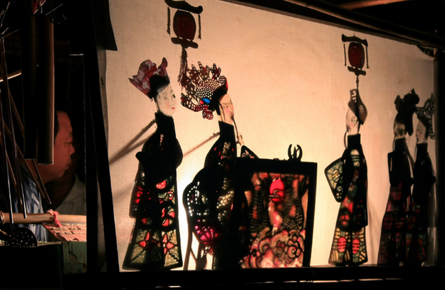Tai'an shadow puppets come to Beijing