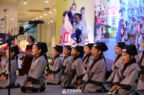 Traditional Chinese culture popular with kids