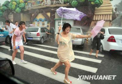 Downpour raids Tianjin