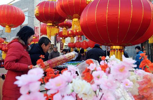 Tianjin under atmosphere of Spring Festival
