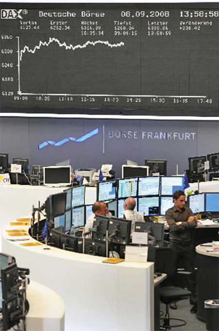 More drawn to bourses in Europe