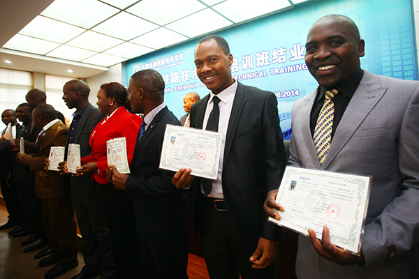 Training for Tanzania-Zambia Railway technicians completed in Tianjin